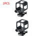 2 PCS Low Profile Frame Mount Protective Housing Case For GoPro Hero 4 5 Session