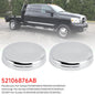 2X Front Center Hub Cap For Dodge Ram 3500 Pickup Dually 03-18 52106876AB