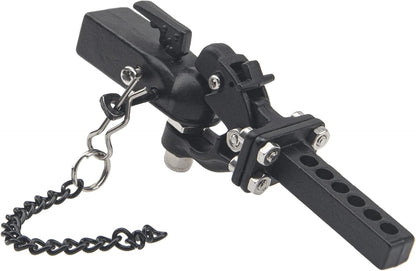 Metal Hitch Trailer Hook Receiver Kit For SCX10 Traxxas TRX4 1/10 RC Crawler Car