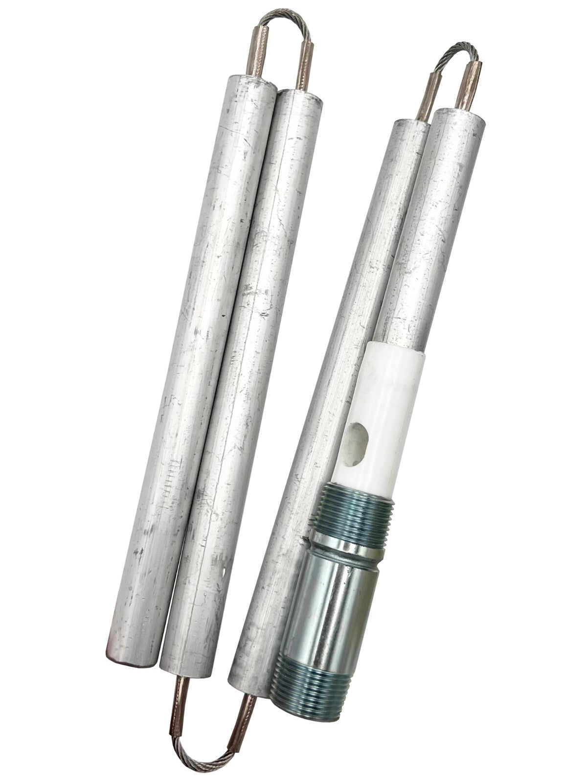 Solid Spare NBK 20954 Aluminum/Zinc Nipple Type 42" Anode Rod Fits Blue Lightning