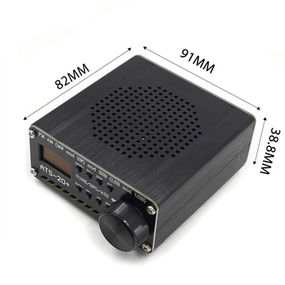 Upgraded ATS-20+ Radio Receiver FM AM (MW & SW) SSB (LSB & USB) With Battery