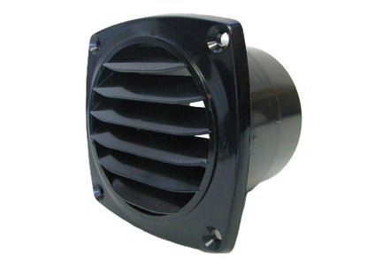 Solid Spare Sea Dog Injection Molded ABS Hose Thru Vent Black 3" 337325