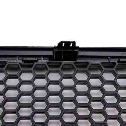 Gloss Black Front Bumper Honeycomb Grille Grill Fit Volvo S40 V50 2008-2012