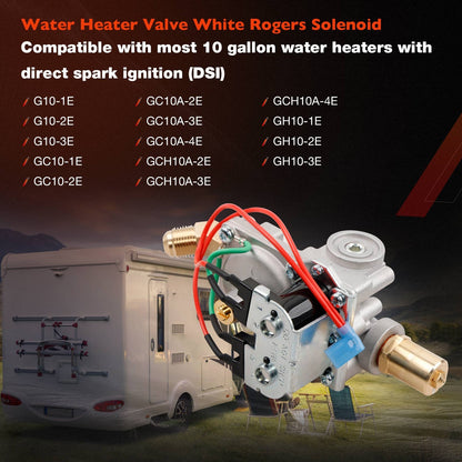 GC10A-4E 92089 RV Water Heater Gas Valve For Atwood 10 Gal Water Heaters G10-3E