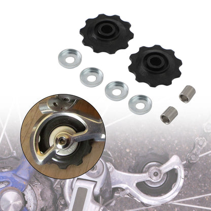 6mm Derailleur Jockey Wheel Pulley Conversion Kit For Vintage Simplex Suntour