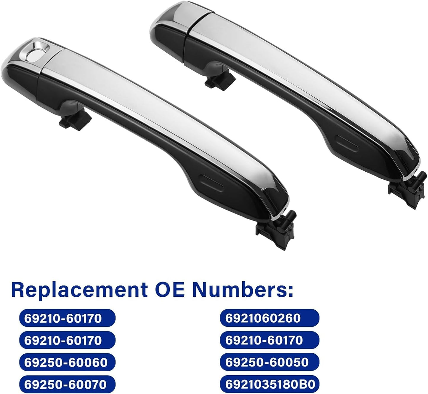 Outside Door Handle Four-Piece Package For Lexus GX460 2010-2017 69210-60170