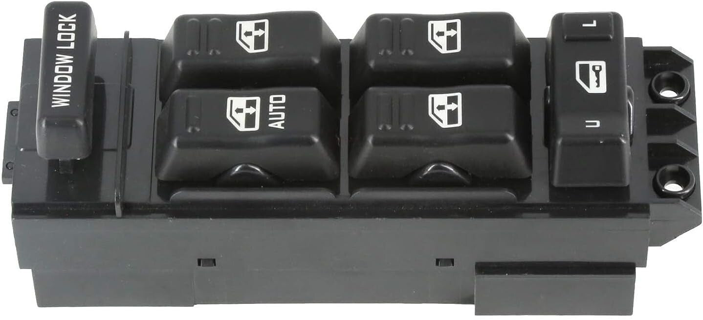 Driver Side Master AUTO Power Window Switch For 2000-2002 Silverado Chevrolet