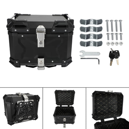 Tail Box Top Luggage Box Pack Trunk Universal 45L For Bmw R1200Gs R1250Gs F750Gs