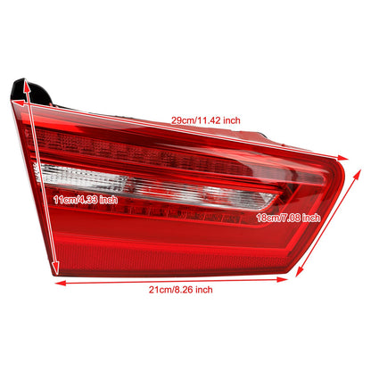 Left Inner Trunk LED Tail Light Lamp For AUDI A6 C7 2012-2015