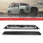 2 Piece Front Bumper Grille Grill Fits For 4Runner TRD PRO 2020-2024 Black