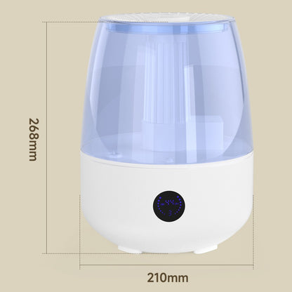 Humidifiers for Bedroom (6.8L) Cool Mist Top Fill Essential Oil Diffuser*