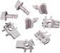 4X Shield Cover Retainer Thumb Pins & 4 Nuts for Ford F150 Edge Explorer Zinc US