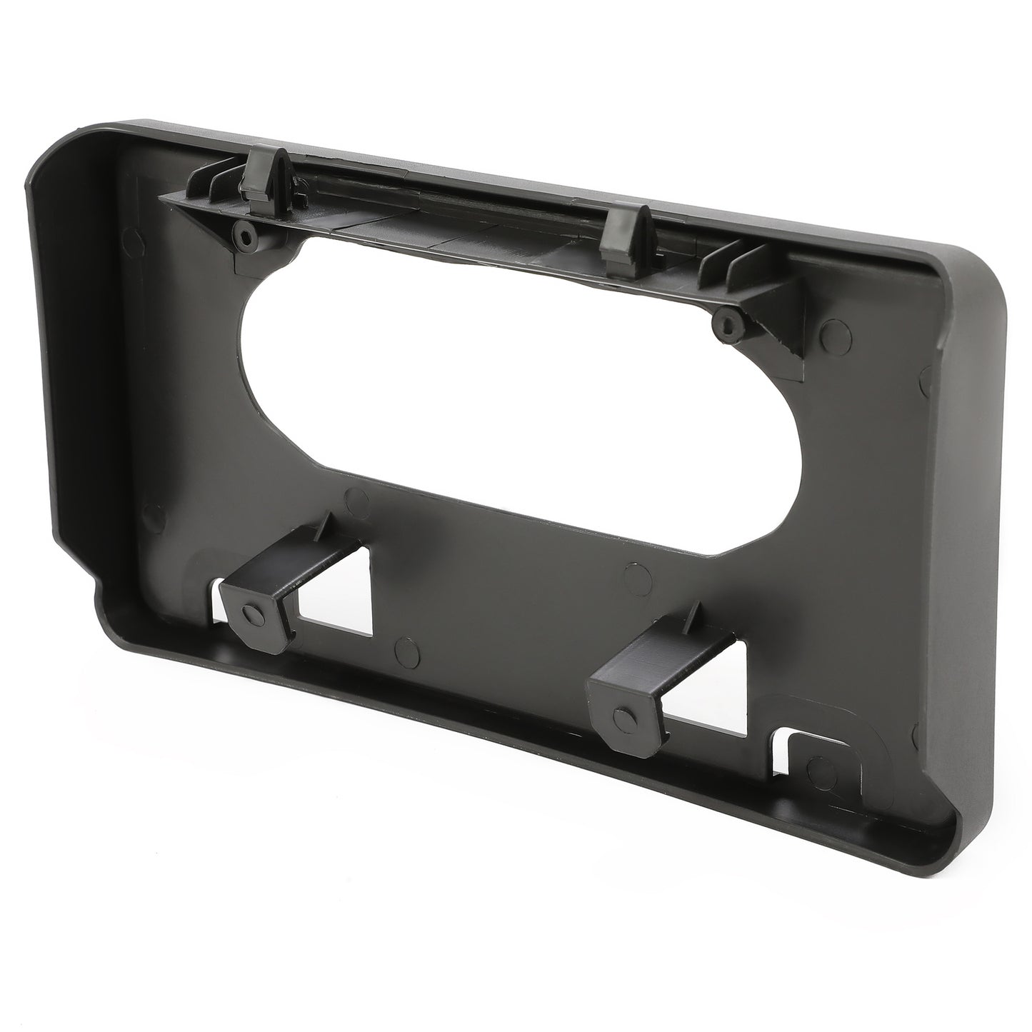Solid Spare Fit For Ford F-150 2009-2014 Front Bumper License Plate Bracket Guards Pads Cap