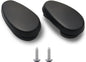 Tubular Side Steps Bars End Caps Replacement Set Fits 2009-2022 Dodge Ram 1500