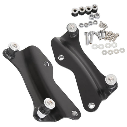 Solid Spare Black Docking Hardware Kit 4 Point For Harley Davidson Touring 2014-2026 2023