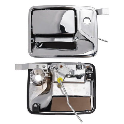 4Pcs Chrome Exterior Door Handle Set For Ford F-250 F-350 Super Duty 99-16