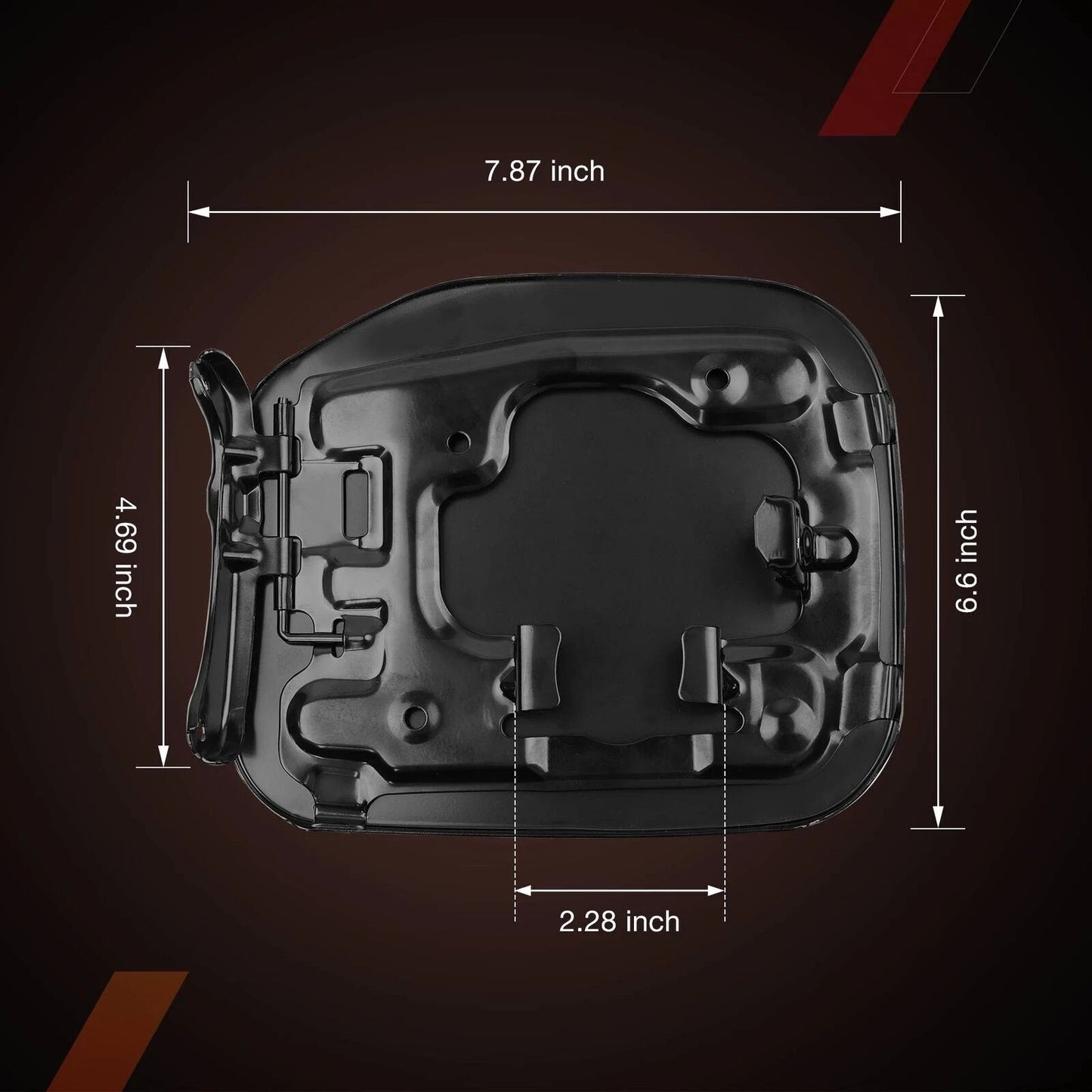 77350-35050 Fuel Filler Gas Tank Door Cover Lid Cap For 2003-2009 Toyota 4Runner