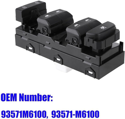 Power Window Master Control Switch Driver Side LH Fits For Kia Forte 2019-2021