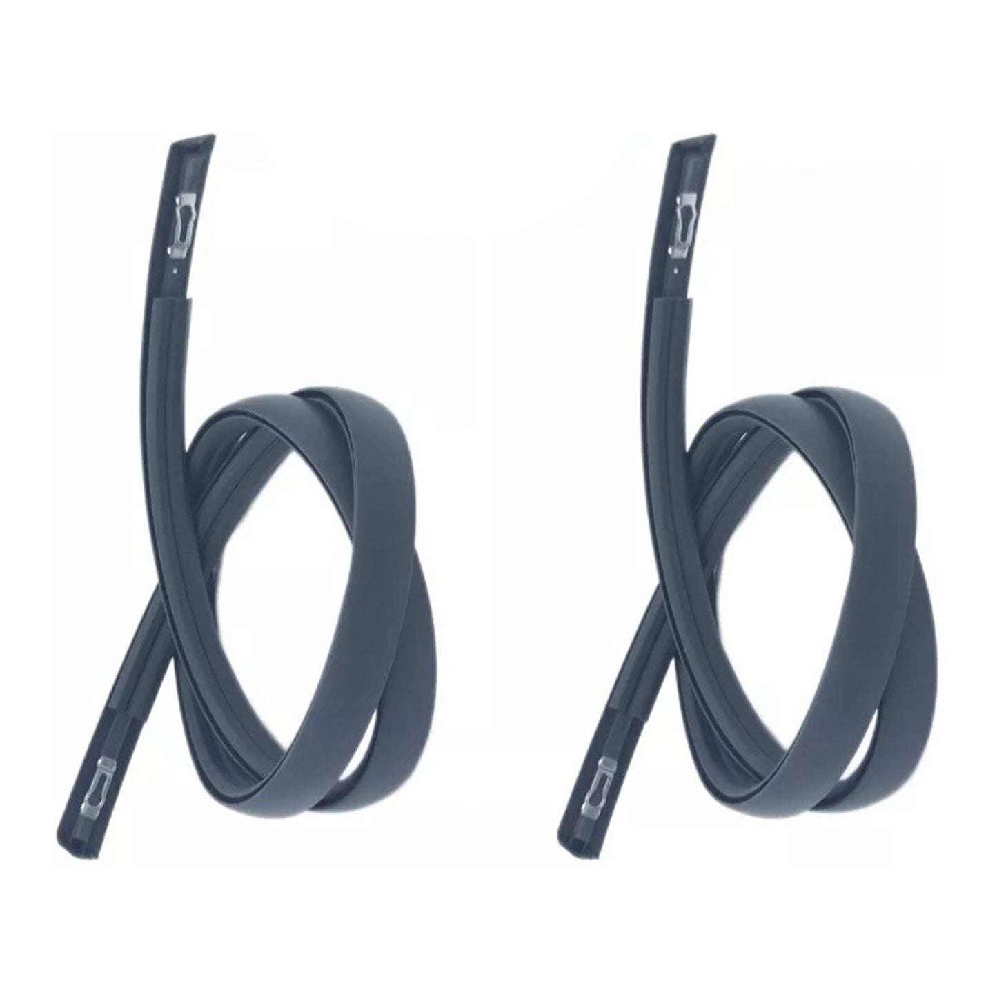 2PCS Roof Drip Molding Trim Left & Right Side Rubber For Civic Sedan 2012-2015