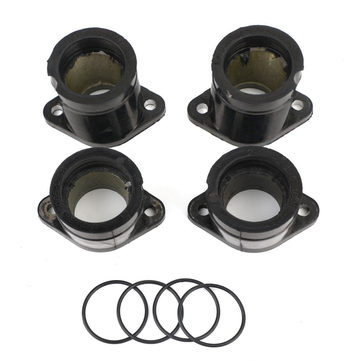 Carburetor Intake Boots Fit Kawasaki ZR750 16065-1256 16065-1257 16065-1258 H03