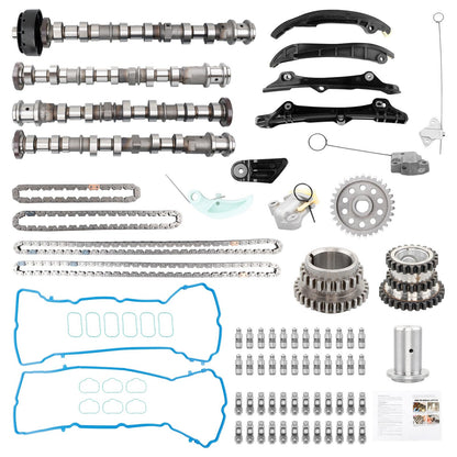Camshafts Rockers Lifters Kit For Chrysler 200 300 Dodge Ram 3.6L V6 Pentastar