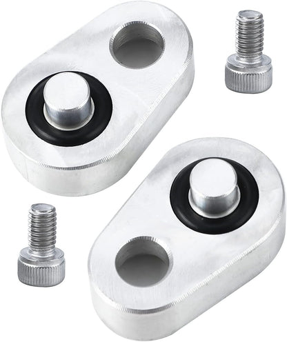 Rear Coolant Crossover Block Off Plug Steam Port Head Tube For GM LS Corvette