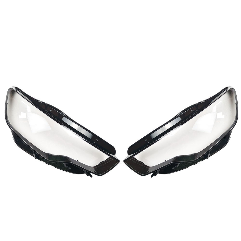 Clear Headlight Headlamp Lens Covers For 2011-2015 Audi A6 C7 Left&Right