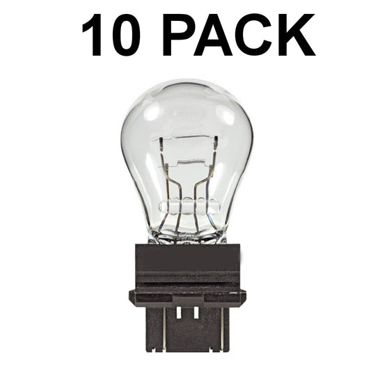 Solid Spare 10x 3157 Light Bulbs Tail Brake Backup Reverse S8 Signal Lamp Turn Signal