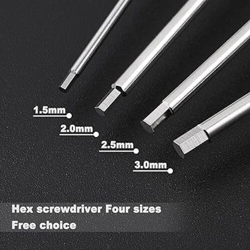 4-IN-1 Hex Screw Driver Set Repair Tools Kit 1.5mm 2.0mm 2.5mm 3.0mm For RC Car
