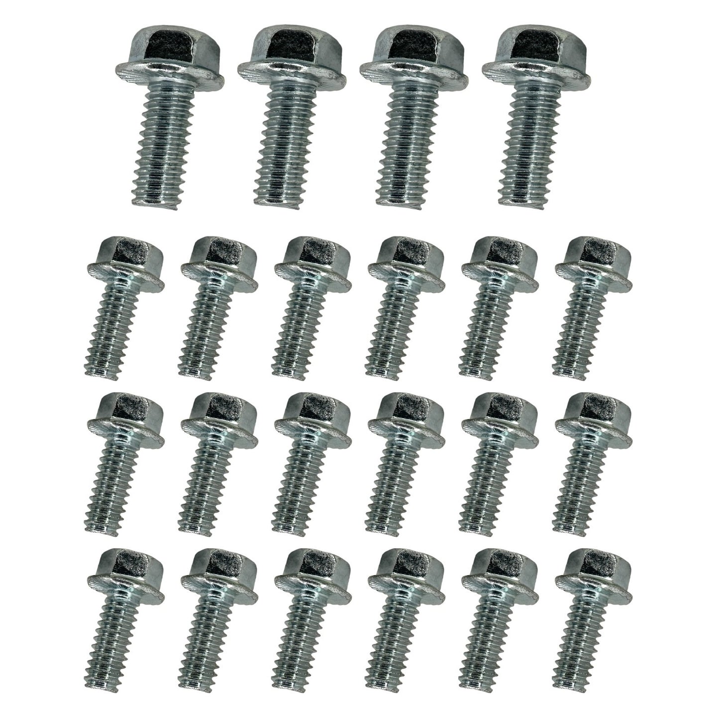 Stainless Steel Oil Pan Bolt Kit for Chevy Ford Small Block V8 Engines - SBC SBF