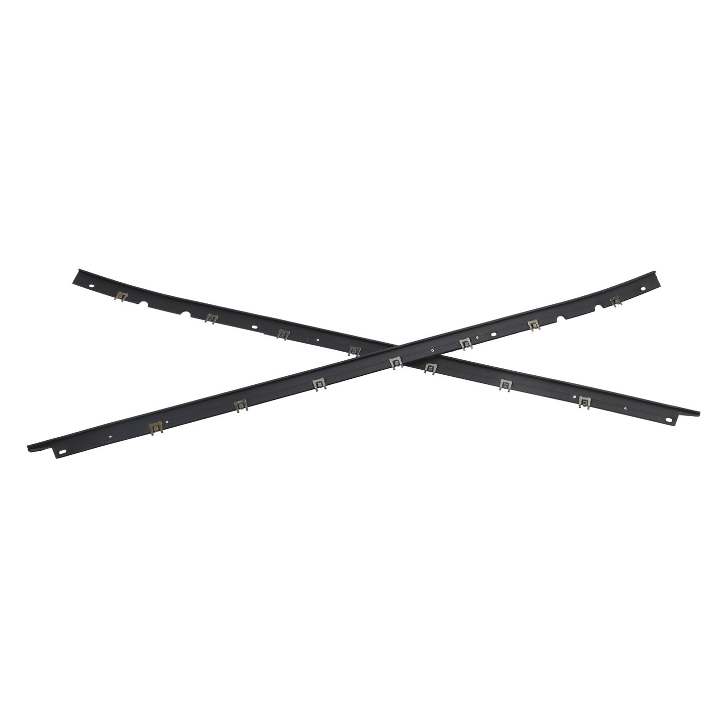 Driver + Passenger Sides Door Panel Outer Window Seals For Corvette 1984-1996 95