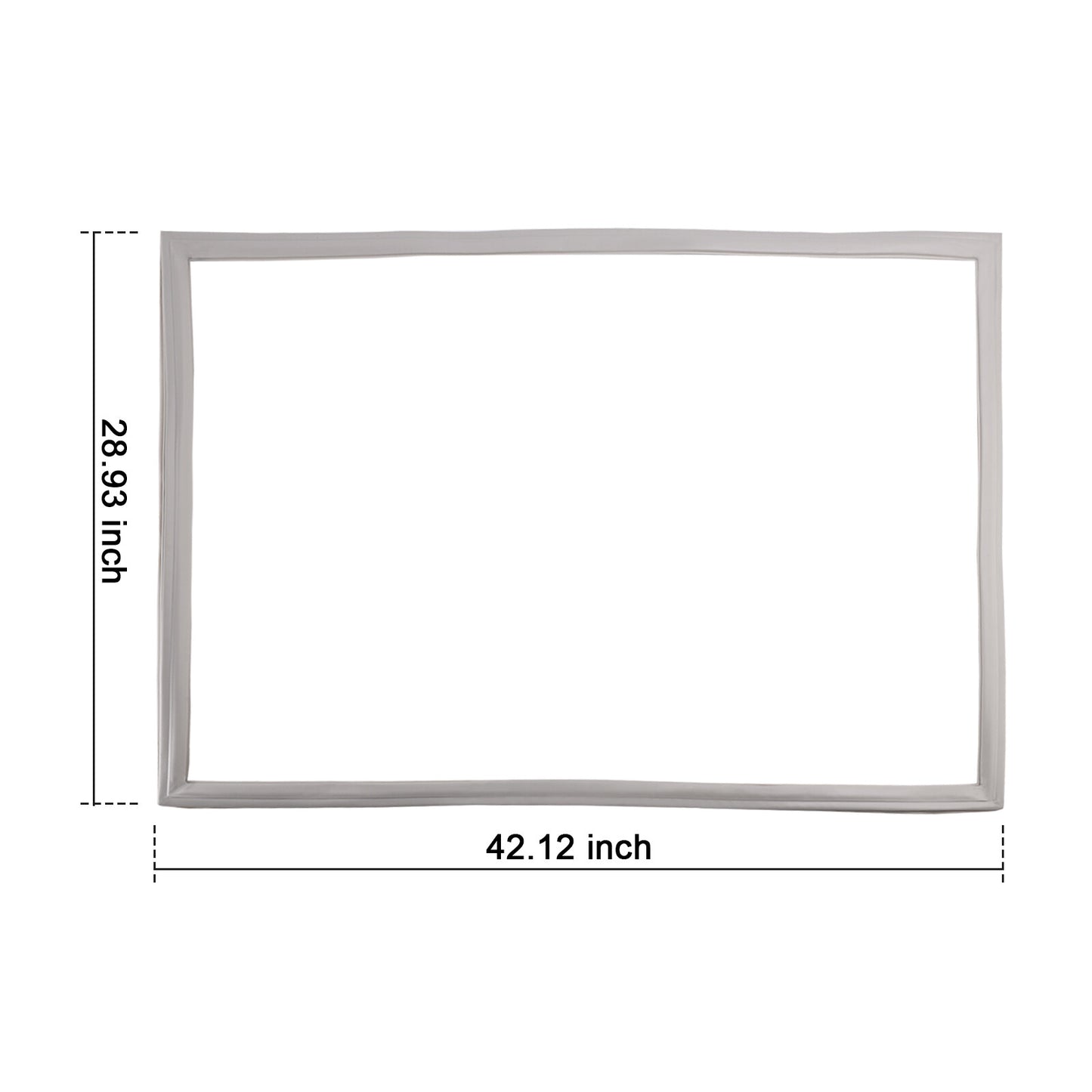 2 Pack 241872512 Freezer Door Gasket for Electrolux 240390704 240514612 1379488