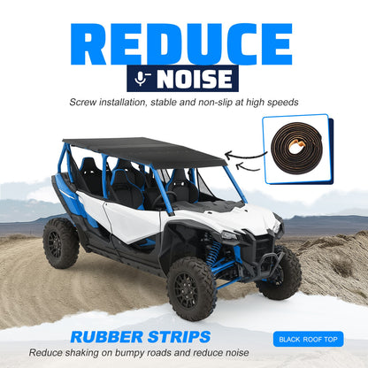 Solid Spare ATV Heavy Duty Aluminum Roof Top For Honda Talon 1000X-4 (2020+) Powder Coated