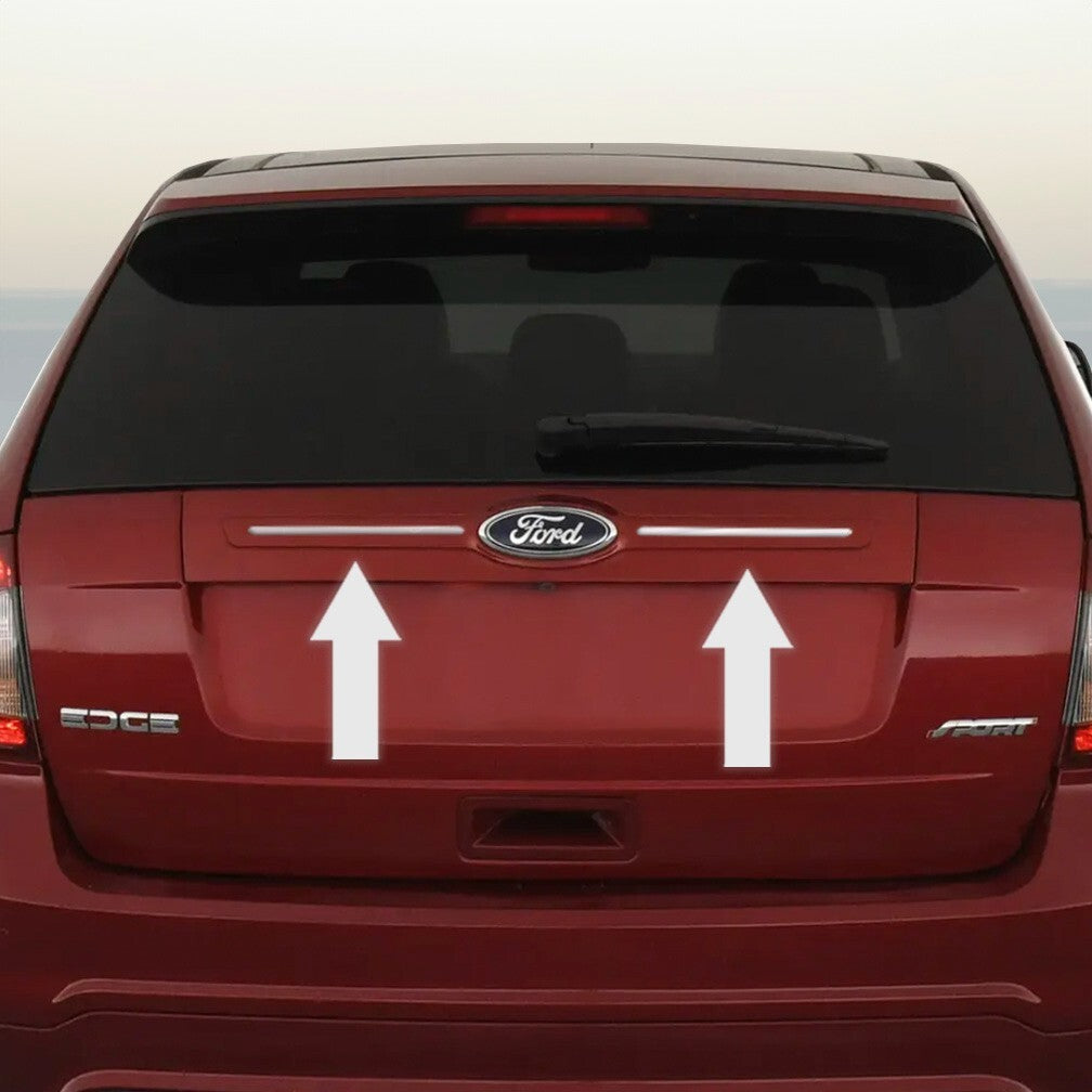 CHROME REAR TRUNK HATCH TRIM MOLDING For FORD EDGE 2011 2012 2013 2014