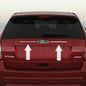 CHROME REAR TRUNK HATCH TRIM MOLDING For FORD EDGE 2011 2012 2013 2014