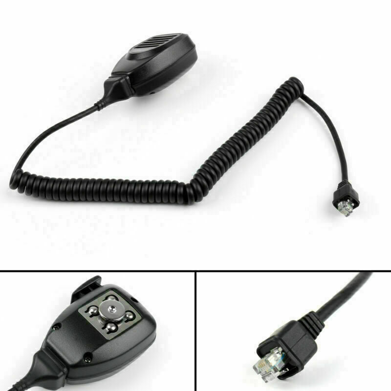1Pcs KMC-30 6Pin Microphone For Kenwood TK768 TK868 TK760 TK808 Radio