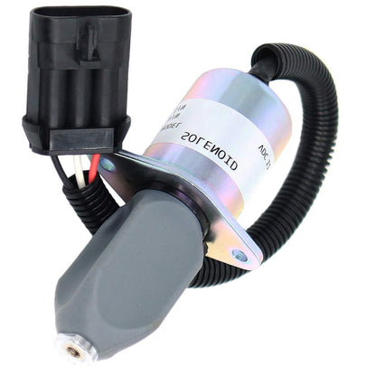 Solid Spare 12V Fuel Solenoid 6681513 6681512 for Bobcat Skid Steer 325 328 751 7753 853 953