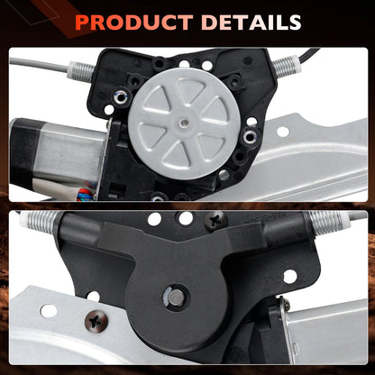 Front Driver Side Power Window Regulator w/ Motor For Nissan Titan 2004-2015