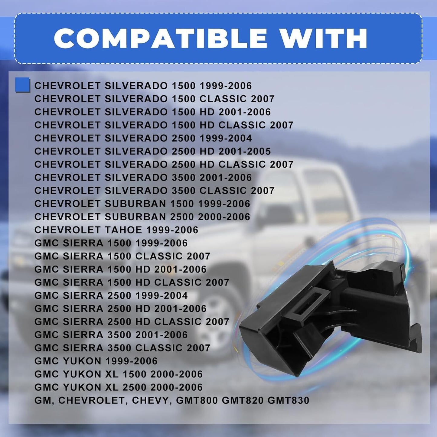 For Chevy GM 99-06 Truck Suburban Driver & Passenger Arm Rest Bracket GMT800 L&R