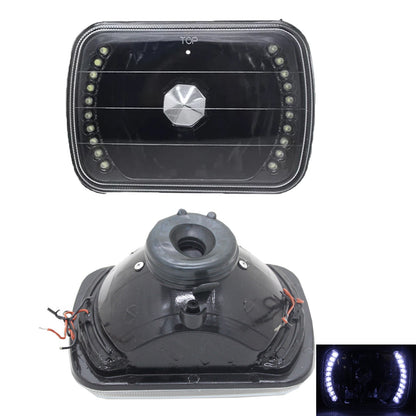 LED Headlights 5x7" 7x6" Inch H4 HB2 9003 For 1989-1997 Nissan Pickup 1983-1988