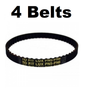 Solid Spare (4) Belts for Electrolux Vacuum Cleaner Belt 7527-9, 7527-3 - NEW