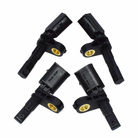 4 ABS Wheel Speed Sensor Front Rear Left & Right Fits for Audi & Volkswagen Set