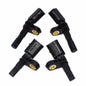 4 ABS Wheel Speed Sensor Front Rear Left & Right Fits for Audi & Volkswagen Set