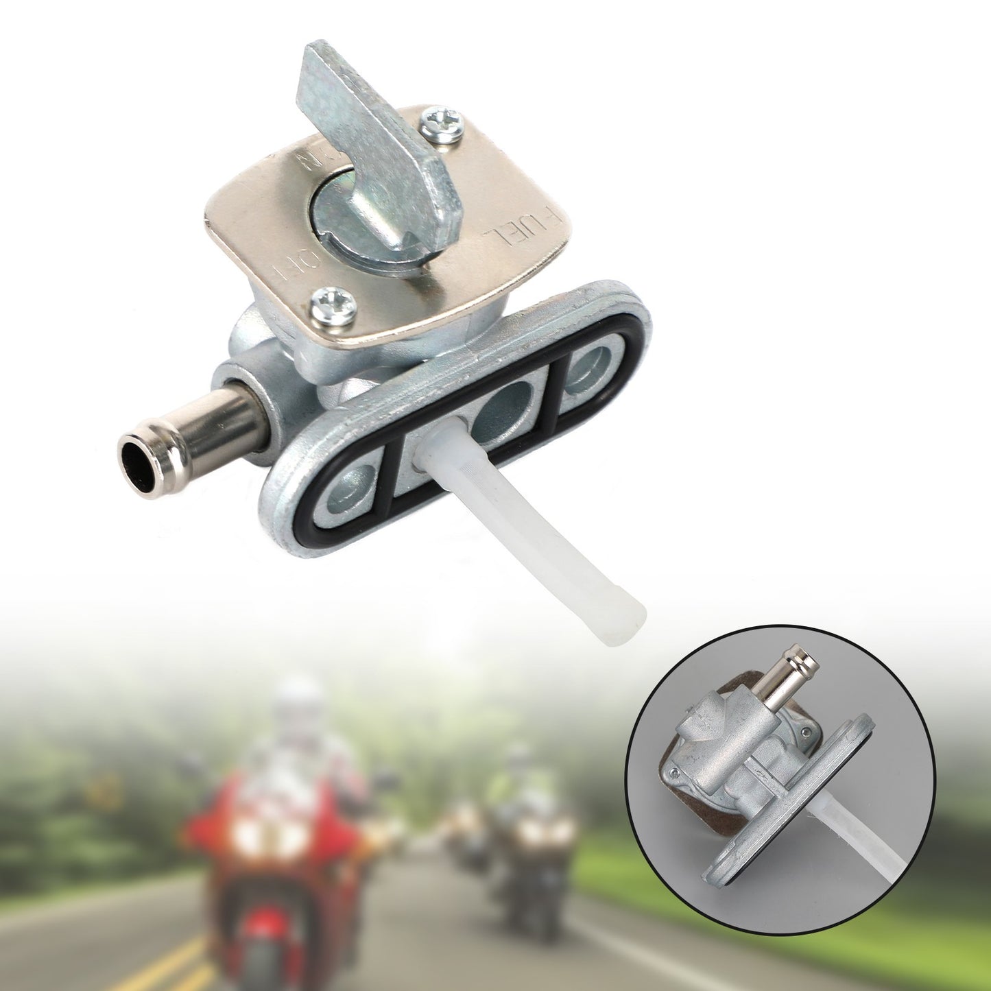 Gas Tank Fuel Cock Valve Petcock fit for Yamaha YZF R1 XJ900 YZ80 4KM-2450000