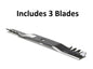 Solid Spare (3) Oregon 396-814 G6 Blade, Black