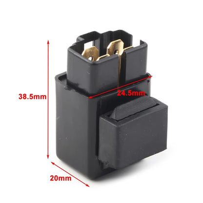 2PCS Fuel Pump Fan Off Relay Fits Suzuki GSXR600 GSXR750 GSXR1000 38740-24X50