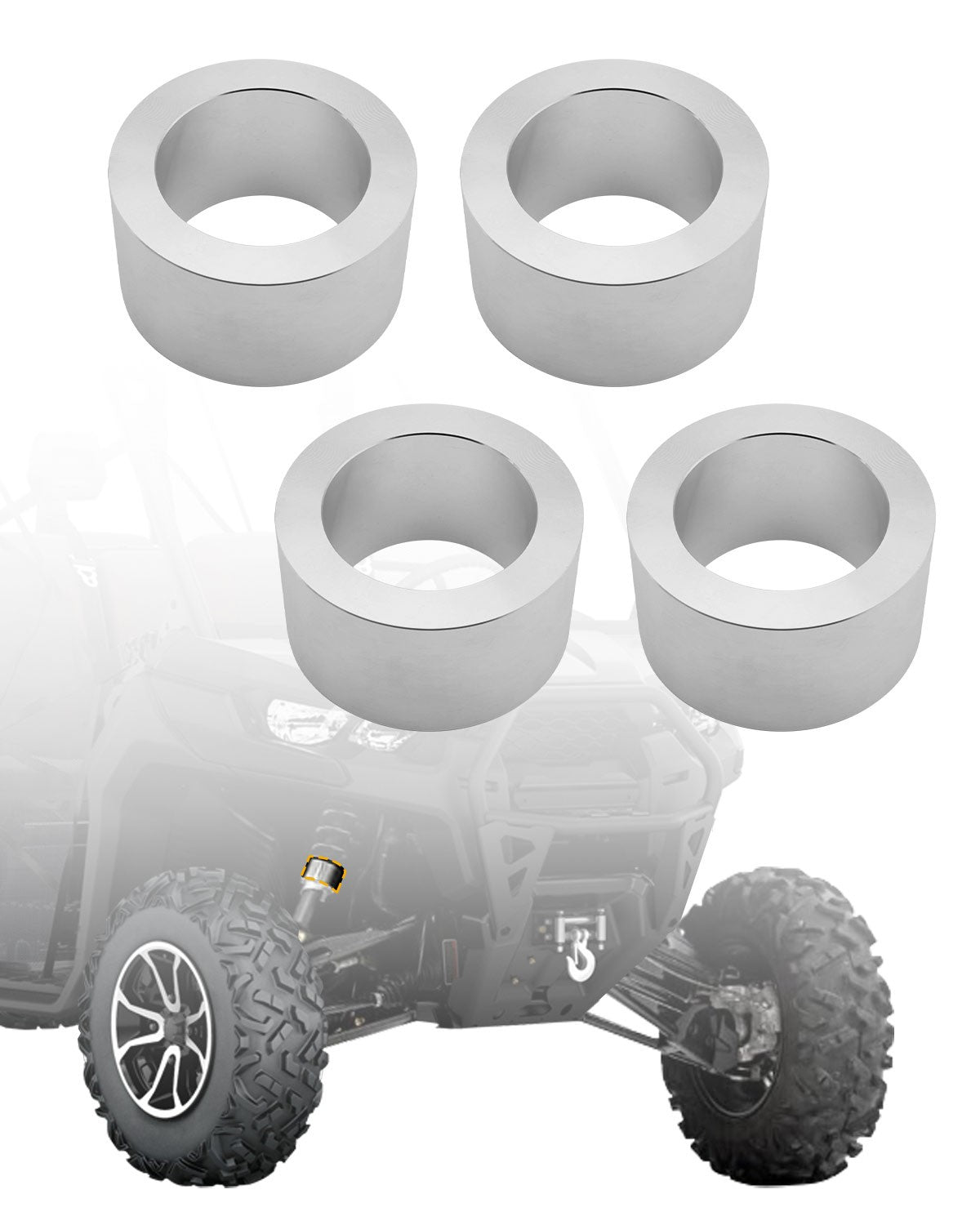 3" Preload Spacers Suspension Lift Kit Fit 18-23 Can-Am Defender Lone Star 97035