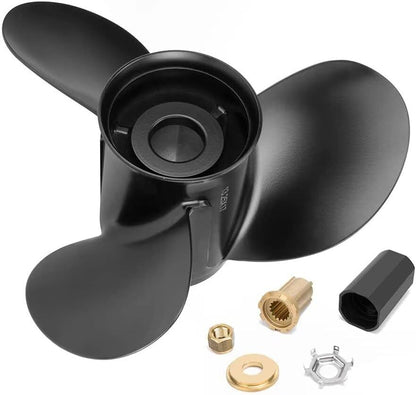 48-77344A45 Boat Propeller 13 1/4x17 For Mercury Outboard Engine 60 75 90-125HP