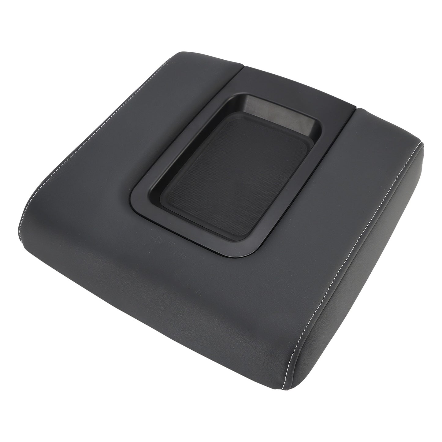 PU Leather Armrest Lid 22881398 For Chevy Silverado 1500 2500 3500 2015-2019