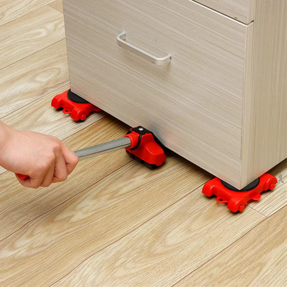 5Pcs Heavy Furniture Lifter Lifting Easy Moving Slider Mover Tool Set Removal